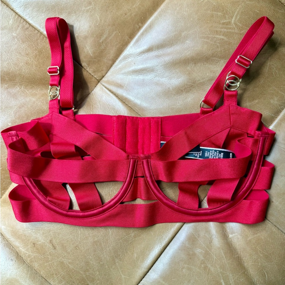 Victoria’s Secret Unlined Balconet Bra RED | 32C